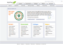 Tablet Screenshot of famu.myplan.com