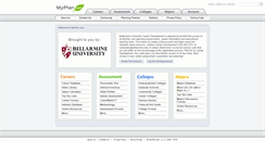 Desktop Screenshot of bellarmine.myplan.com